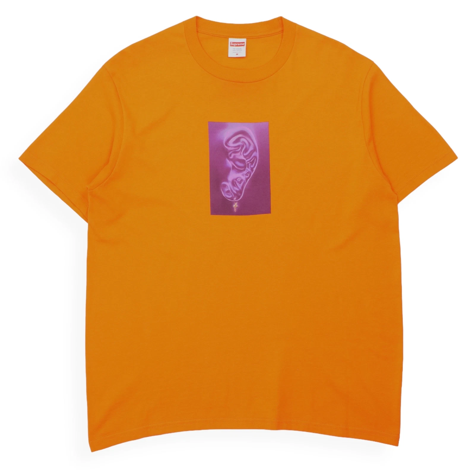 Tee shirt Supreme Ear Taille Medium Orange