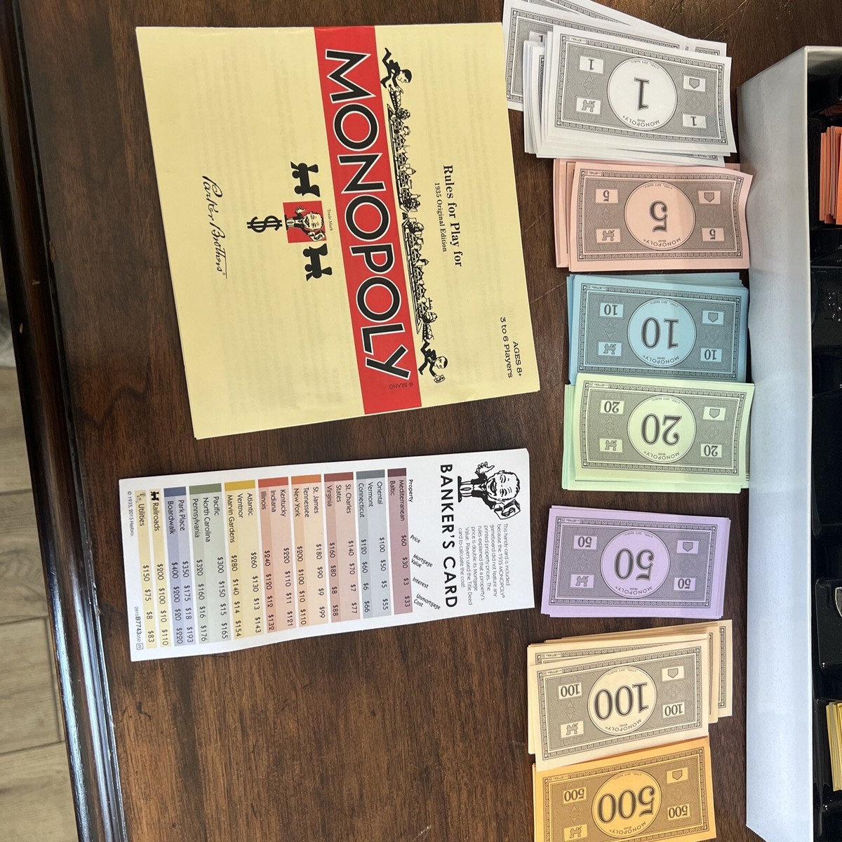 Monopoly Retro Series 1935 Edition Game Hasbro. | eBay