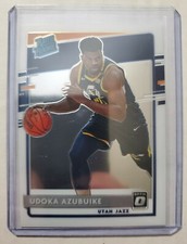 Udoka Azubuike RC 2020-21 Donruss Optic Basketball Rated Rookie Utah Jazz #177