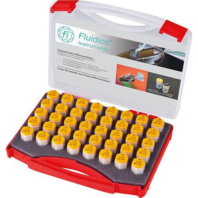 Ölbrennerdüsen Set Fluidics im Koffer 60° und 45 ° HF Öldüse 0,40 0,45 0,50 0,55