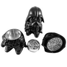 3PC STAR WAR DARTH VADER HERB SPICE CRUSHER GRINDER 3-PIECE MAGNETIC LID