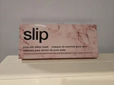 Slip Silk Sleep Mask Pink Marble (One Size) Comfortable Sleeping Mask