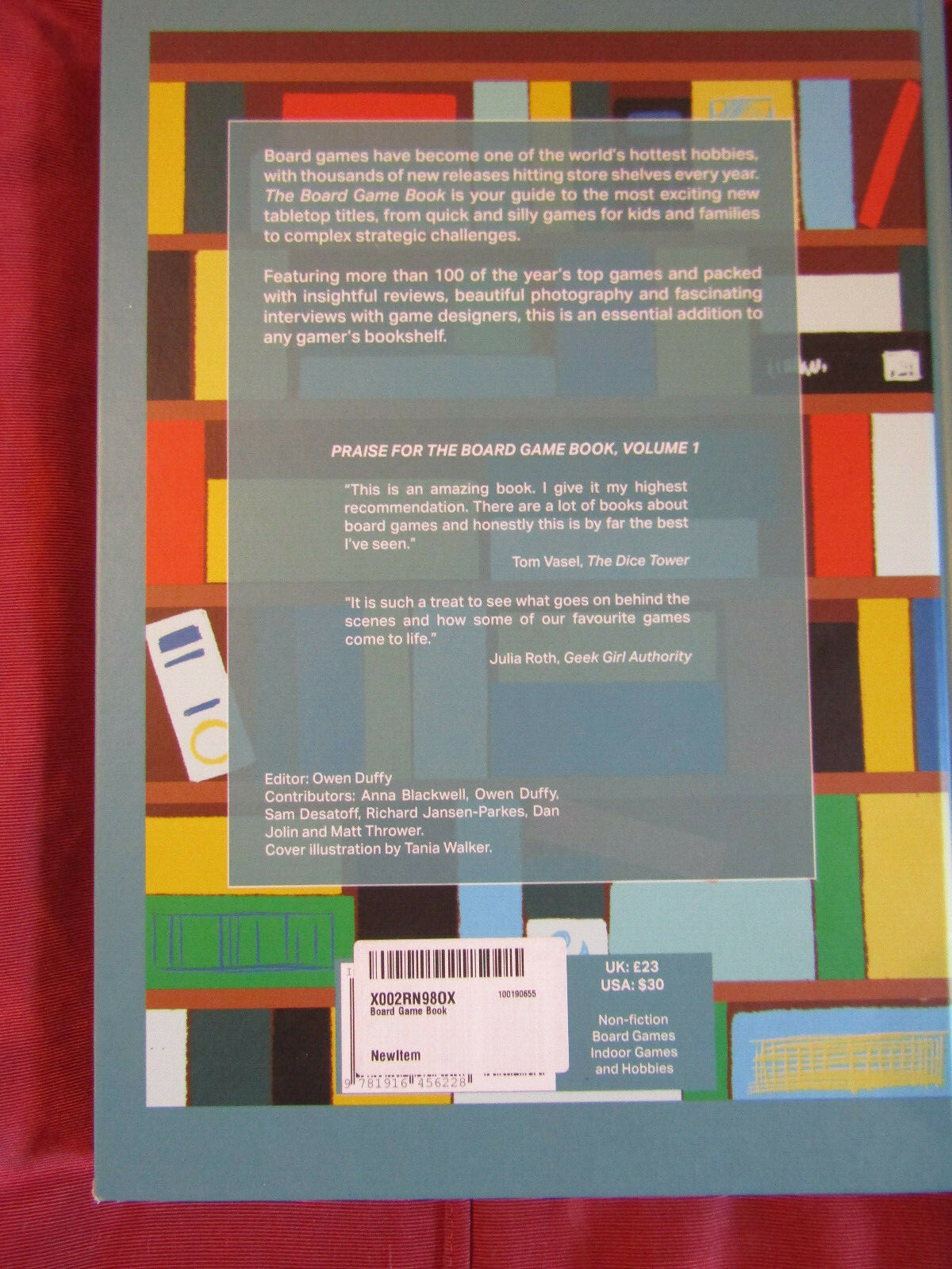 The Board Game Book: Volume 2 by Owen Duffy: New 9781916456228 | eBay