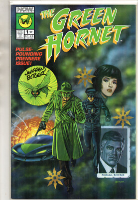THE GREEN HORNET #1 Signed by Jeff Butler 1991 | eBay