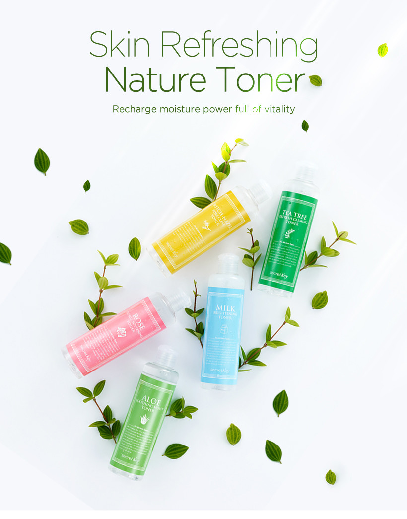 SECRET KEY Skin Refreshing Nature Toner, 248 ml (5 Types) | eBay