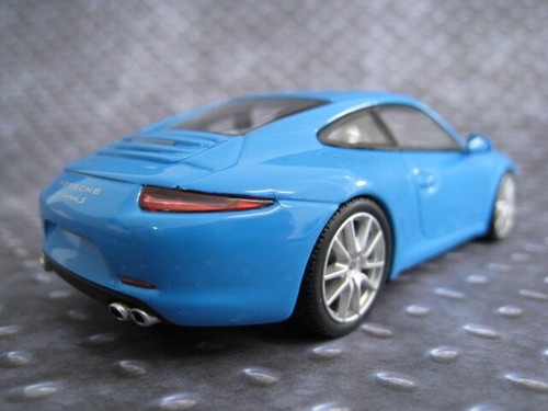 Porsche 911 Carrera S 2012 blau im Maßstab 1:43 Maxichamps/Minichamps OVP NEU - Picture 11 of 11