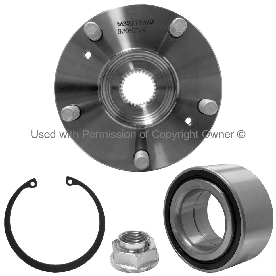 Wheel Hub Repair Kit fits 2003-2010 Honda Accord Civic Element QUALITY-BUILT - Imagem 3 de 4