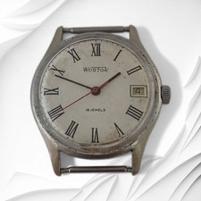 VINTAGE WOSTOK VOSTOK WATCH BOCTOK USSR RUSSIAN SOVIET UNION MOVEMENT 2214