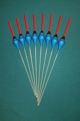 8 x verschiedene hochwertige Angelrute Schwimmer (Pack 340R8)