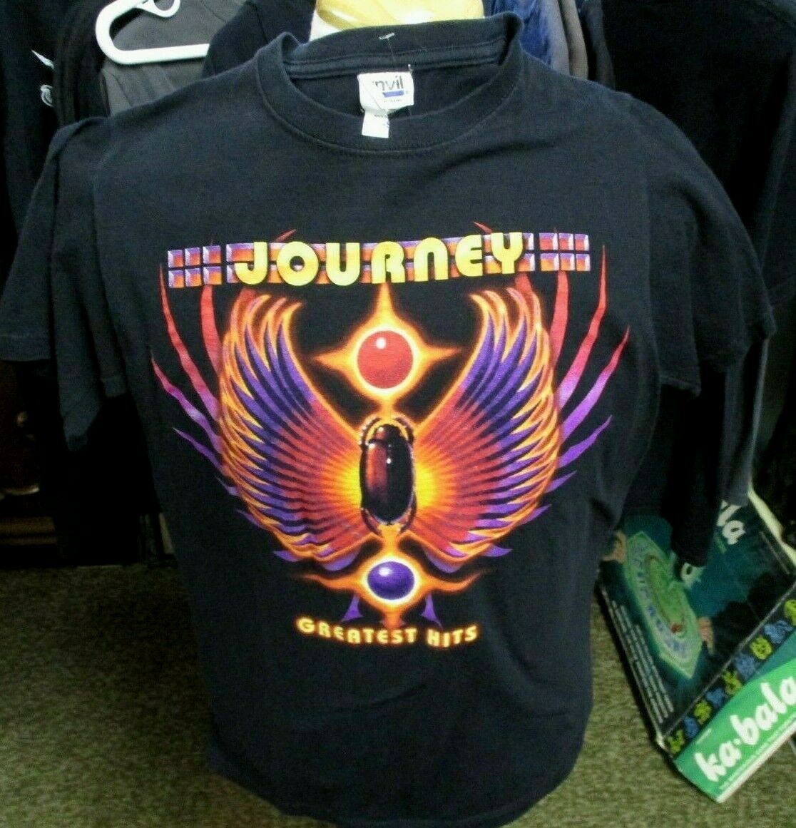 VINTAGE JOURNEY CONCERT BAND T SHIRT FROM THE 2012 GREATEST HITS