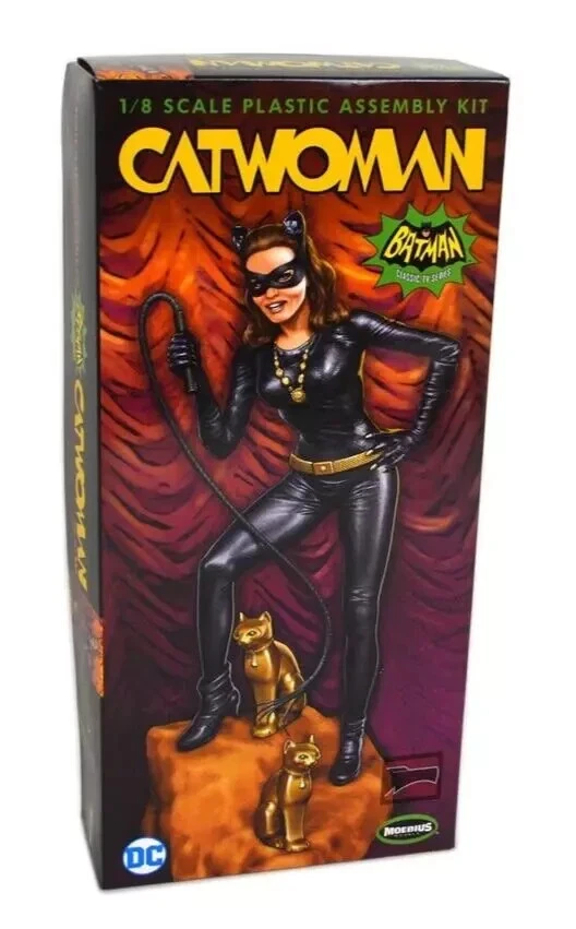 MOEBIUS MODELS Batman 1966 TV Series Catwoman 1:8 Scale Kit #MOE952~NEW in BOX - Image 2 of 2