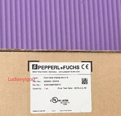 Original Pepperl+Fuchs PGV100SI-F200A-R4-V19 Sensor New Fast Free Ship US Stock