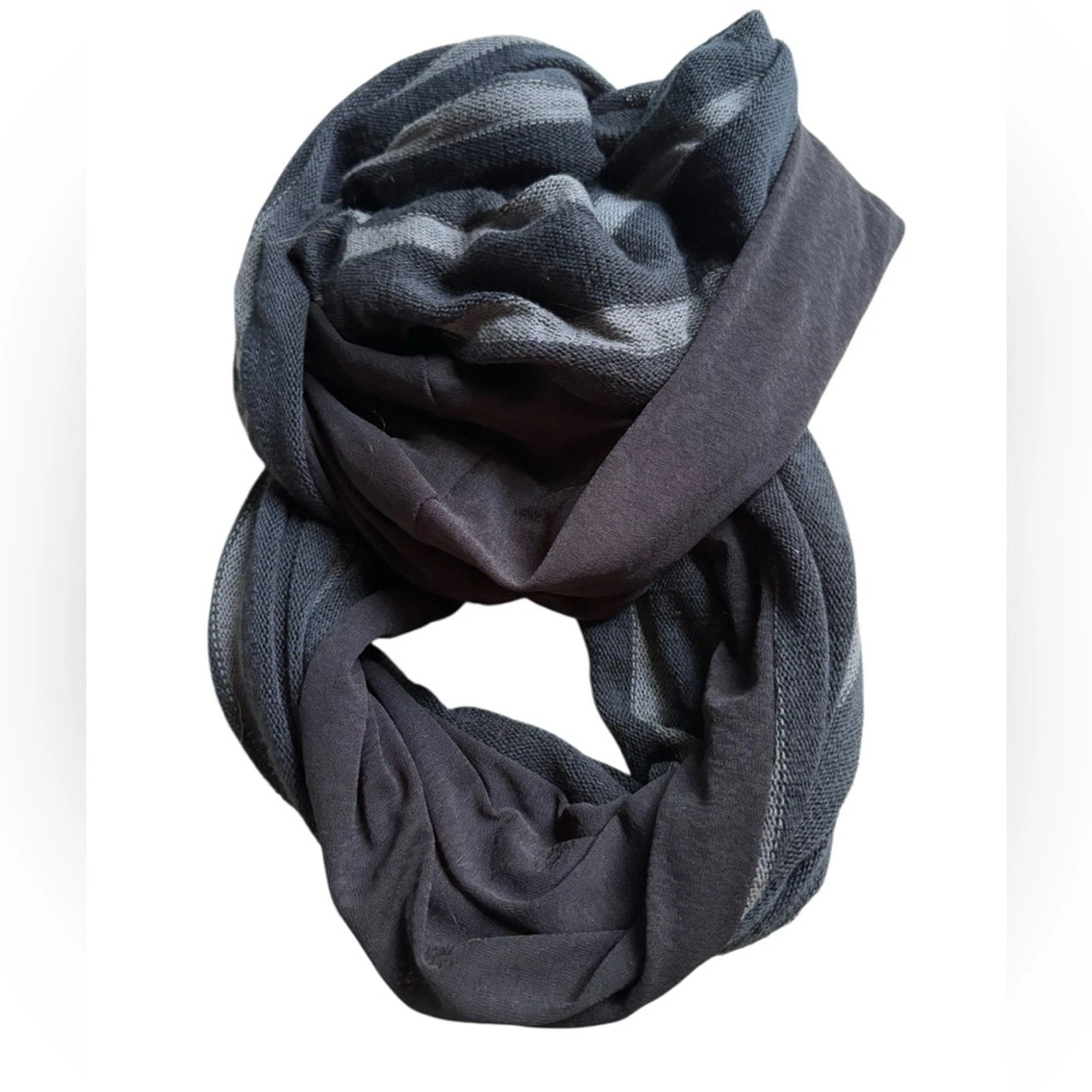 Gray Versatile Lightweight Tube Infinity Scarf