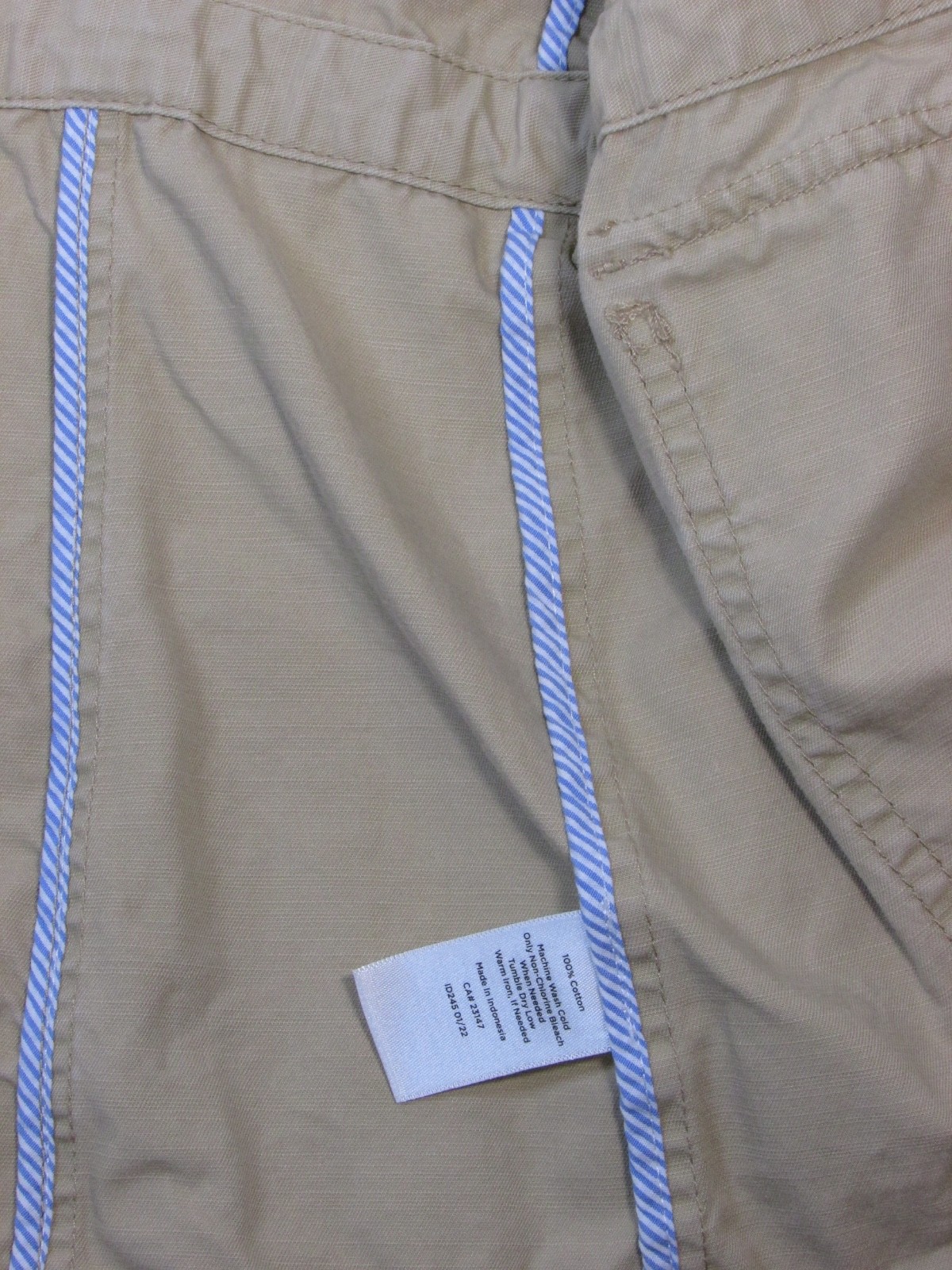 talbots beige utility jacket size medium nwt pock… - image 7