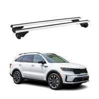DachträGer GrundtäGer FüR Kia Sorento MQ4 X Line 2021-2026 75Kg Alu Silber 2 Tlg