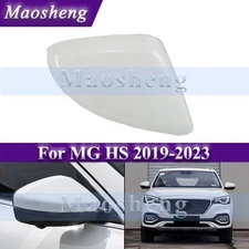 Unpainted Right Side Door Rearview Mirror Wing Cover Shell For MG HS 2019-2023