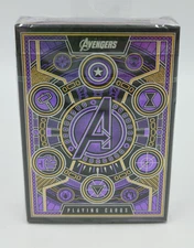Avengers Purple Edition Premium Playing Cards Standard Poker Size By Theory11