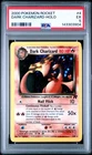 2000 Pokemon Team Rocket 4 Dark Charizard Holo PSA 5