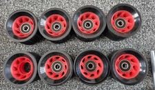 7 X ABEC 9 RADLAGER & Nylon Radsätze zwei Paar
