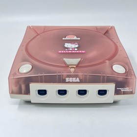 SEGA Dreamcast HELLO KITTY Pink Console region-J retro game Sanrio kawaii 0521