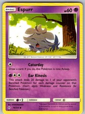 ESPURR 79/214 COMMON UNBROKEN BONDS POKEMON NEAR MINT