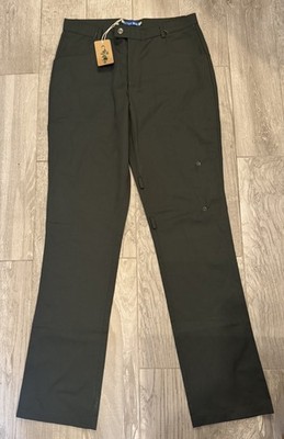 C'est Bon LA Streetwear Cargo Utility Pants Men's L Olive Green Snap Detail NWT