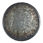 1900 O Morgan Dollar Toned AU. 90% Silver $1 US Coin # 2456