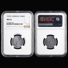 1923E GERMANY 200M NGC MS 65