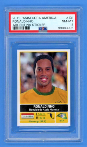 Ronaldinho #131 — 2011 soccer card
