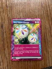 Neo Upper Energy 162/162 Ace Spec Holo Ultra Rare Pokémon TCG