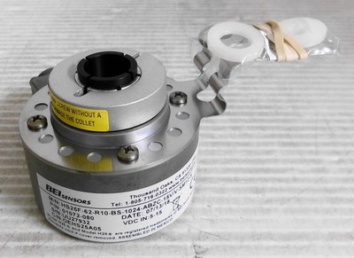 BEI 01072-080 HS25F-62-r10-BS-1024-ABZC-15V/V-SM12-S Incremental Encoder