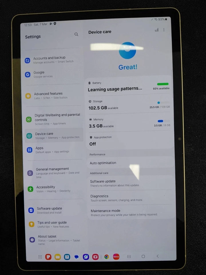 Samsung Galaxy Tab S9 · 128GB · Wi-Fi, photo 4 of 5