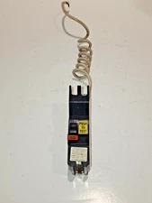 FEDERAL PACIFIC  NA115, GFI Circuit Breaker, 15 Amp, 1 Pole,LOT OF 1,TESTED,USED