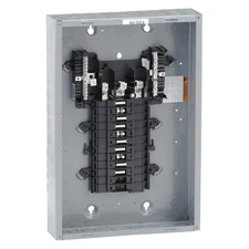 SQUARE D QO320L125G Load Center,125A,Lug,3 Phase,20 Spaces 1D405