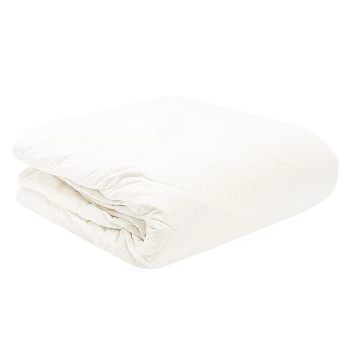 Protect-A-Bed QuiltGuard Waterproof Cotton Mattress Pad in White, Queen Size