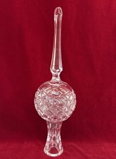 Waterford Crystal Tree Topper - 10.5" Tall - No Box READ