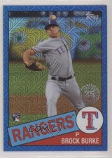 2020 Update Silver Pack 1985 Topps Chrome Baseball Blue 98/150 Brock Burke 0q3