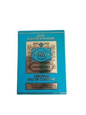 4711 Echt Kolnisch Wasser Original Eau de Cologne Tissues UNISEX Fragrance 