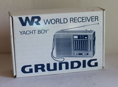 Grundig Yacht Boy 206 Weltempfänger / Radio schwarz in OVP