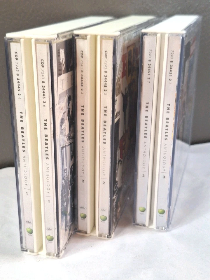 The Beatles Anthology Volumes 1, 2 & 3 CDs  Rock N Roll Musical  History - Image 2 of 4