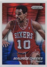 2014-15 Panini Prizm Red White & Blue Pulsar Prizm Maurice Cheeks #224 HOF 4k8