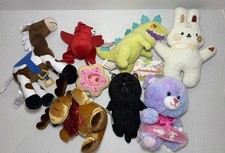 Mixed Plush Toys Lot Of 8