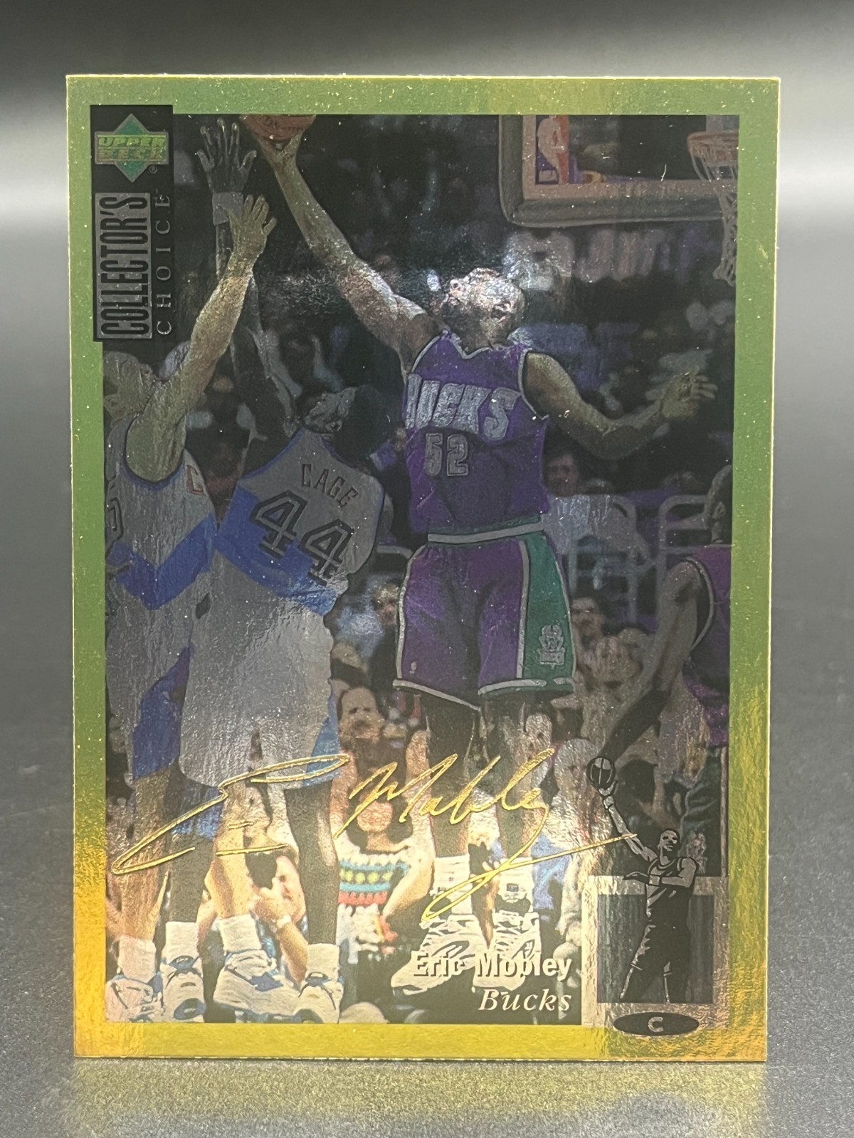 1994 Upper Deck Collector's Choice #261 Eric Mobley Gold Signature NM
