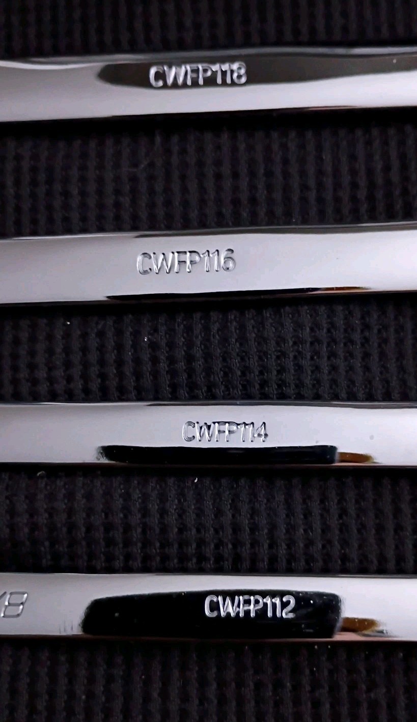 CARLYLE-11pc.,LONG  PATTERN COMBINATION WRENCH SET,    SAE 3/8"- 1" ,Older stamp