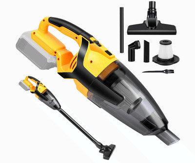 120W Cordless Handheld Vacuum Cleaner Compatible with Dewalt 20V Max Battery