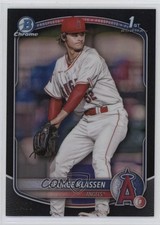 2025 Bowman Chrome Prospects Black Refractor /10 George Klassen #BCP-63