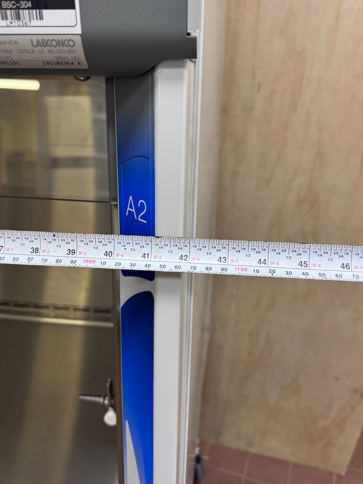 Labconco Purifier Cell Logic+ Class II A2 Biosafety Cabinet w/Temp-Zone + Stand