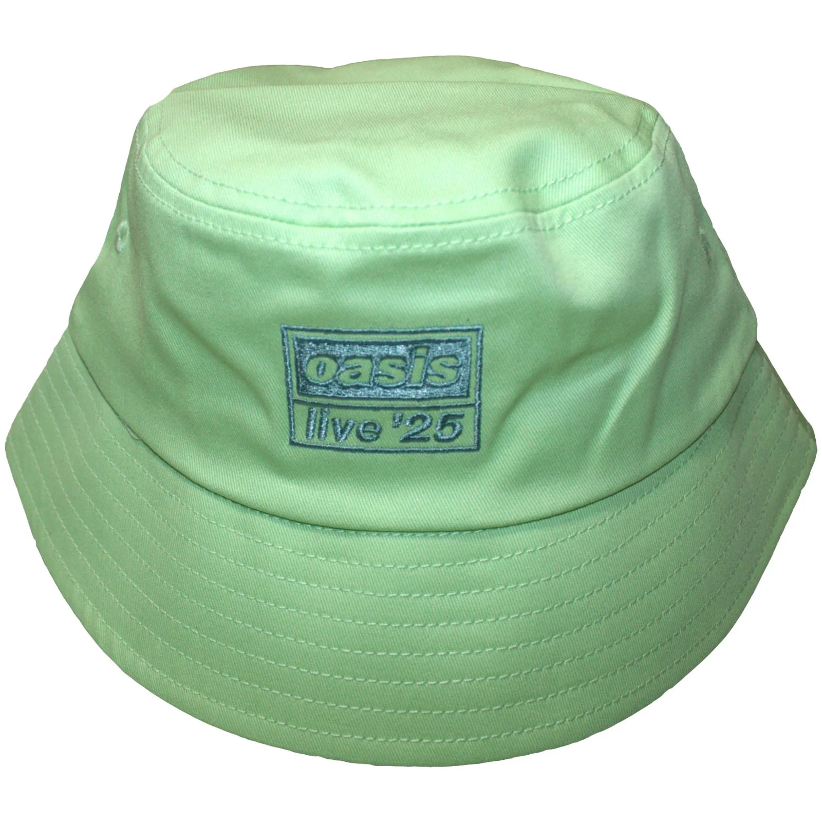 Oasis Bucket Hat: Live '25 Logo (Mint Green) (Ex-Tour) OFFICIAL NEW