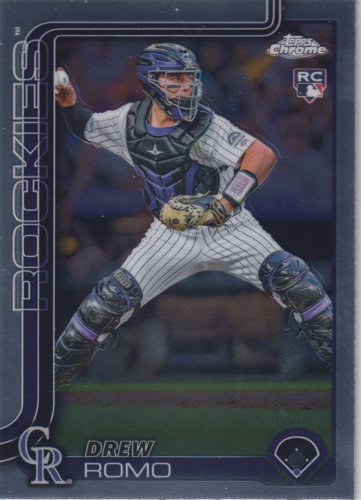 2025 Topps Chrome - #124 Drew Romo (RC)