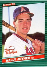 Wally Joyner 1986 Donruss The Rookies #1 California Angels